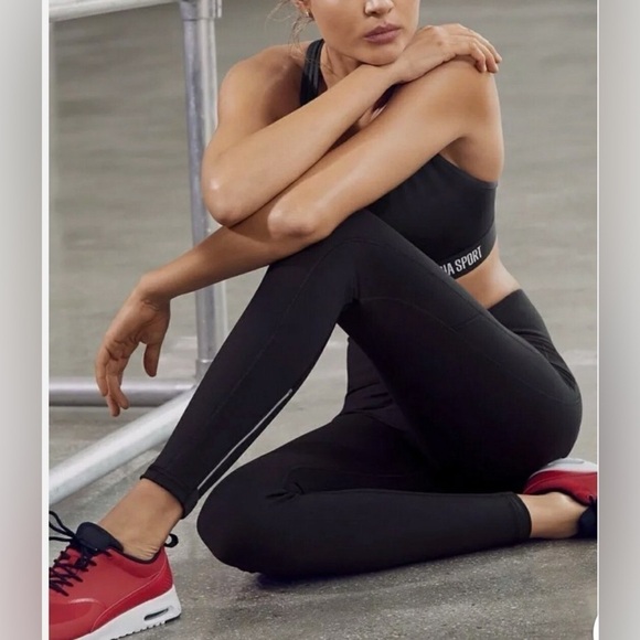 VSX Pants - VSX Sport Black Running Tights Leggings Size XS
